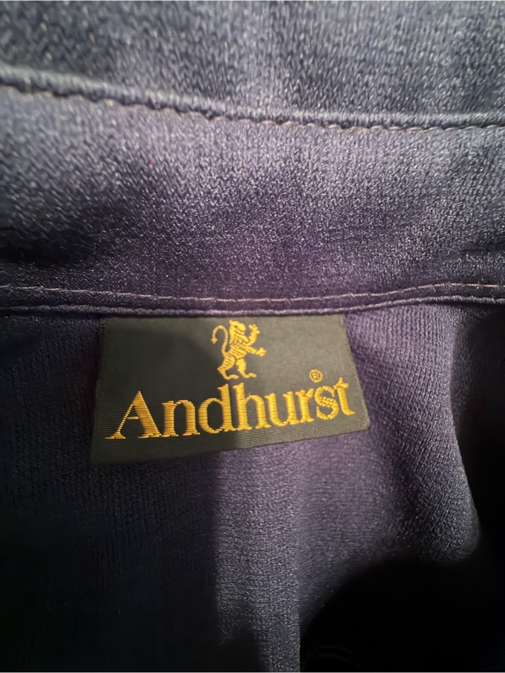 Mens M Vintage Blue 2Pc Suit Western Stitched Jacket Bottom Pants Retro See Pics - Picture 5 of 16